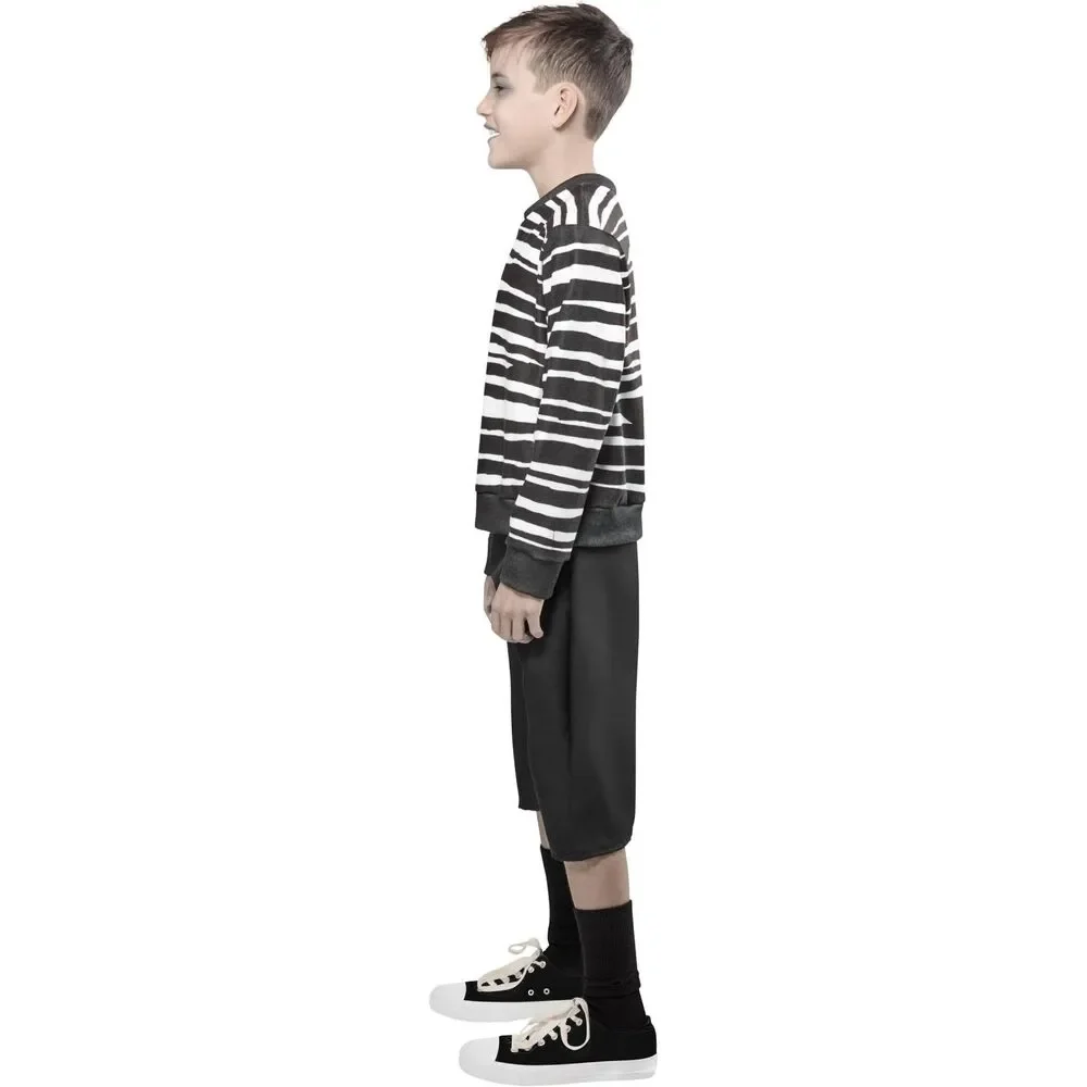 Rubie's Wednesday Pugsley Addams Costume Kids Boys Small 6/7